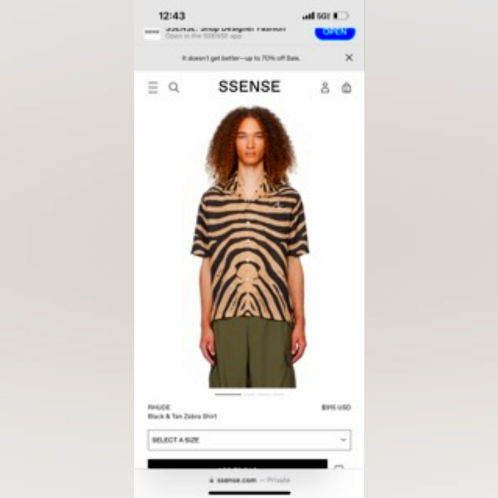 Rhude shirt